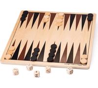 Bigjigs Toys Backgammon en bois