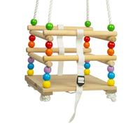 Bigjigs Toys Balançoire Nacelle | Jouet Traditionnel | Jeu Éducatif | Cadeau Enfant | Jouet Bébé | Jouet Enfant