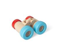 Bigjigs Toys - Binoculaires en Bois - Jouet de Jeu de rôle pour Enfants, Ensembles d'explorateurs pour Enfants, Cadeaux durables pour Les Tout-Petits, en Bois écologique, âgé de 18 Mois +