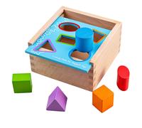 Bigjigs Toys Boîte d'insertion avec formes