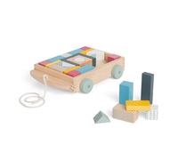 Bigjigs Toys Chariot avec blocs en bois