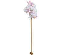 Bigjigs Toys Cheval rose sur un bâton