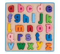 Bigjigs Toys Chunky Alphabet Puzzle (kleine letters) - Educational Jigsaw
