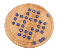 Bigjigs Toys Classic Wooden Solitaire Game avec des Billes