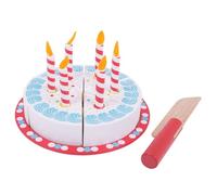 Bigjigs Toys Découpeur de gâteau d'anniversaire