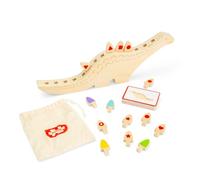 Bigjigs Toys Dinosaure séquençage | Jouet à motif et séquence en bois | Dinosaures Montessori pour enfants avec échelles de tri et cartes à jouer | Jeu d'apprentissage des mathématiques pour