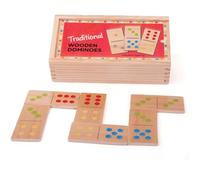 Bigjigs Toys Dominos en Bois Traditionnels