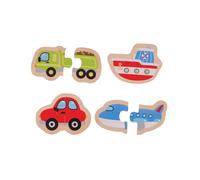 Bigjigs Toys Easy Puzzle Vehicles