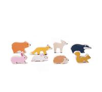 Bigjigs Toys Ensemble d'animaux de la forêt