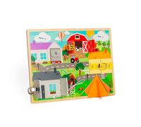 Bigjigs Toys Everyday Skills Motor Board (planche à moteur)