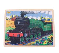 Bigjigs Toys Flying Scotsman Houten Dienblad Puzzle - 35 Piece Puzzle