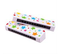 Bigjigs Toys Harmonica en bois Etoile de mer 1 pièce