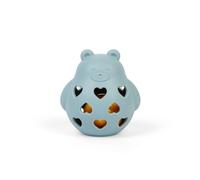Bigjigs Toys Hochet Honey Bear - Shaker sensoriel et jouet de dentition, hochets et jouets de dentition pour bébés, fabriqué à partir de 100 % silicone, cadeaux respectueux de l'environnement pour