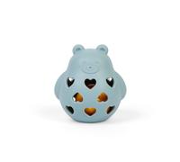 Bigjigs Toys Hochet Honey Bear - Shaker sensoriel et jouet de dentition, hochets et jouets de dentition pour bébés, fabriqué à partir de 100 % silicone, cadeaux respectueux de l'environnement pour