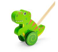 Bigjigs Toys Jouet à Pousser (T-Rex)