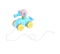 Bigjigs Toys Jouet à tirer l'éléphant sur une ficelle