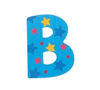 Bigjigs Toys Lettre à étoiles B (Bleu)
