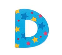 Bigjigs Toys Lettre à étoiles D (Bleu)