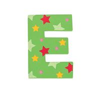 Bigjigs Toys Lettre à étoiles E (Vert)
