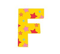 Bigjigs Toys Lettre à étoiles F (Jaune)