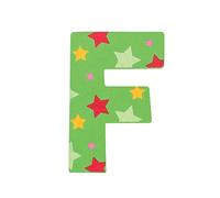 Bigjigs Toys Lettre à étoiles F (Vert)
