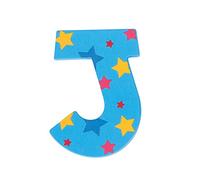 Bigjigs Toys Lettre à étoiles J (Bleu)