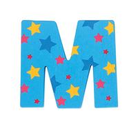 Bigjigs Toys Lettre à étoiles M (Bleu)