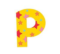 Bigjigs Toys Lettre à étoiles P (Jaune)