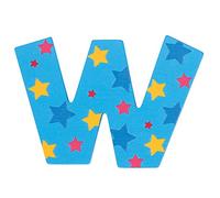 Bigjigs Toys Lettre à étoiles W (Bleu)