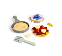 Bigjigs Toys Lot de 16 crêpes en bois pour enfants, jeux de simulation pour tout-petits, cadeaux de cuisine pour enfants, à partir de 18 mois