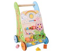 Bigjigs Toys Trotteur d'activités fleurs