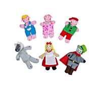Bigjigs Toys Marionnettes à doigts figurines de fées