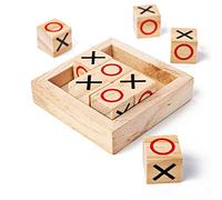 Bigjigs Toys Mini Jeu de Morpion | Jouet pour Enfant | Cadeau Enfant | Joeut Traditionnel | Apprendre en Jouant