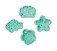 Bigjigs Toys Moules en silicone pour coquille d'œuf verte