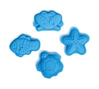 Bigjigs Toys Moules en silicone pour l'océan bleu