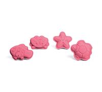 Bigjigs Toys Moules en silicone rose Corail