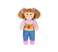 Bigjigs Toys Poupée Elsie en tissu 34cm