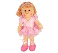 Bigjigs Toys Poupée en tissu Lily 28 cm