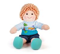 Bigjigs Toys Poupée Robin en tissu 30 cm
