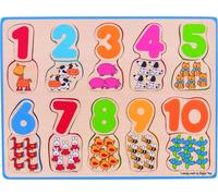 Bigjigs Toys Puzzle à compter 2