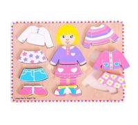 Bigjigs Toys Puzzle à habiller - Fillette