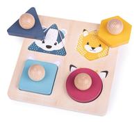 Bigjigs Toys Puzzle Animals puzzle 12m+ 24 pcs