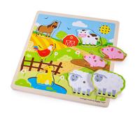 Bigjigs Toys Puzzle avec son Ferme