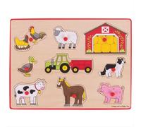 Bigjigs Toys Puzzle de la ferme