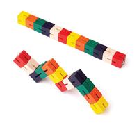 Bigjigs Toys Puzzle en bois serpent coloré 1 pièce