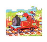 Bigjigs Toys Puzzle en bois Train 9 pièces