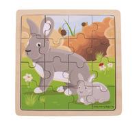 Bigjigs Toys Puzzle Lapin et lapin