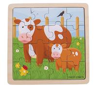 Bigjigs Toys Puzzle Vache et Veau