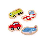 Bigjigs Toys Puzzles à deux pièces (Transport)