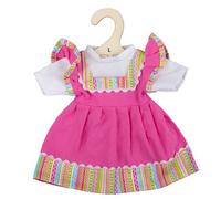 Bigjigs Toys Robe rose à rayures pour poupée 38 cm